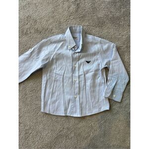 Armani junior toddler poplin button down , 4yrs $258 C4